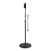 Gator Frameworks Microphone Stand with 12" Weighted Base and Deluxe Soft Grip Squeeze Height Adjustment (GFW-MIC-1201)