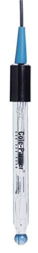Cole-Parmer Combination pH Electrode, Glass, Refillable, Double-Junction, BNC