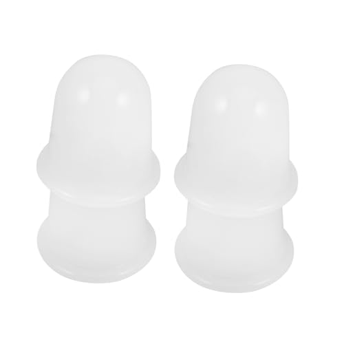 Dispositivo de Ventosas de Silicona 4 piezas para Masaje y Terapia de Cupping por Succión al Vacío para Masajeadora Corporal miniatura 1