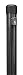 Produktbild Alberts 613136 Zaunpfosten für Maschendrahtzäune | zinkphosphatiert, anthrazit-metallic kunststoffbeschichtet | Länge 1750 mm | Pfosten-Ø 38 mm