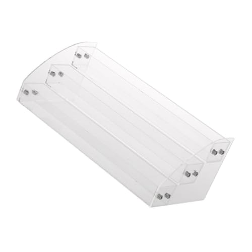 Alipis Présentoir Vernis à Ongles Transparent Couches Support Stable pour Rangement Vernis Rouges à Lèvres et Huiles Essentielles Organisateur pour Bureau