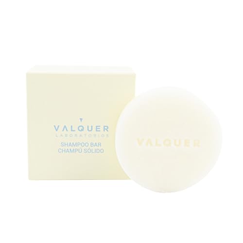 Valquer Laboratorios Champú Sólido Cabello Graso (Antigrasa, Purificante) Zero% Sin Sulfatos Sin Jabón Sin Plásticos, Vegano y Cruelty-Free, Zero Waste, Eco-Friendly, 50 Gr