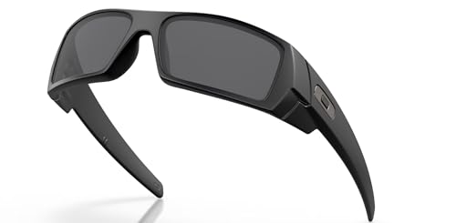 New Oakley Gascan Matte Black Frame Sunglasses With Grey Lens4