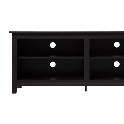 Walker Edison AZ58CSPES Wren Classic Tv Console Entertainment Media Stand With Storage For Televisions Up To 65 Inches, 58 Inch, Espresso thumb #7