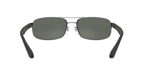 Ray-Ban Men's RB3445 Rectangular Sunglasses4