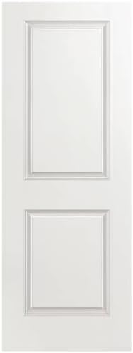 Masonite® 2-Panel Hollow Core Slab Door, Smooth Finish, Primed White, 32X80 In.