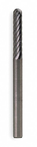 Carbide Bur, Round Nose Tree, 1/2