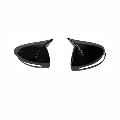 Coques de rétroviseurs noir brillant pour Mercedes Benz Classe C E S