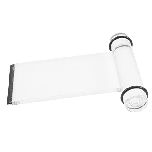 BESTonZON Acrylic Money Paddle Clear Plunger Paddle for Poker Game for Nights and Game Events Acrylic Money Paddles for Handling