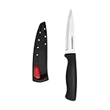 Farberware Paring Knife with EdgeKeeper Self-Sharpening Sleeve, 3.5-Inch