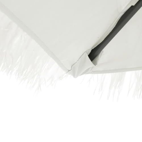 Sombrilla para balcón CLSDRZC con poste de acero resistente para exterior 4