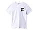 Price comparison product image The North Face S/S Fine T-Shirt TNF White-TNF Black S