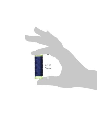Hilo de pespunte resistente 33 yardas azul miniatura 2