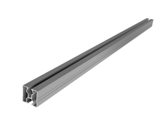 Schletter Aluminium Solarmontage-Profil, 40x40 mm, Photovoltaik-Montageschiene (40x40x1800 profiel)
