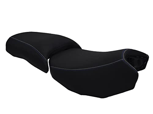Housse de selle BMW R1200GS LC noire finition haut de gamme E