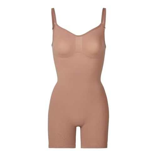 Ovlize Body Moldeadores para Mujer, Bodysuit Reductor y Modelado, Ajustable Sujetador Moldeador para Vestido de Fiesta Lencería Nupcial, Vientre(Mica,3XL)