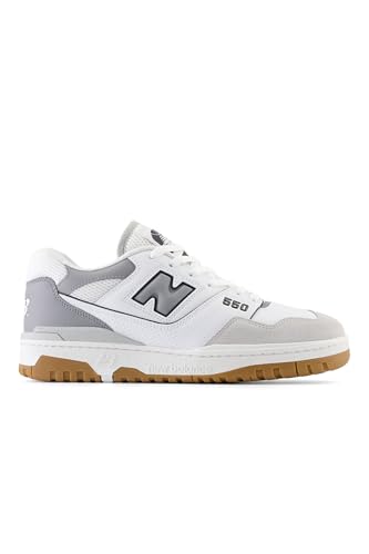 Image of New Balance 550 Men's Court (BB550ESC) (Slate Grey /NB 103 White /Brighton Grey)