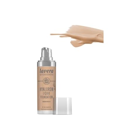 Lavera Hyaluron Liquid Foundation Warm Nude 03 Cover