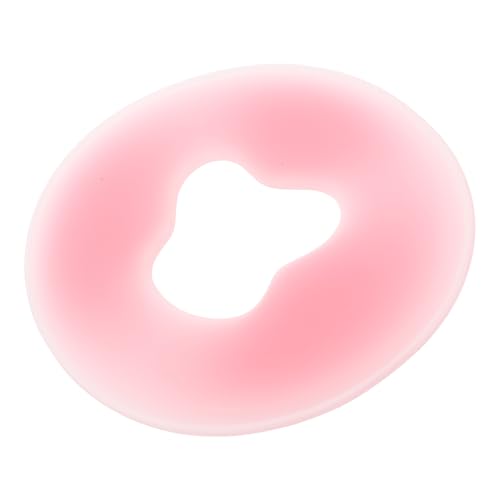 MOTHNUR Almohada Corporal De Silicona, Almohada Boca Abajo Para Spa, Almohada Redonda Boca Abajo Para Spa, Almohada Boca Abajo Para Cama De Masaje, Reposacabezas Para Spa, Cama De Masaje