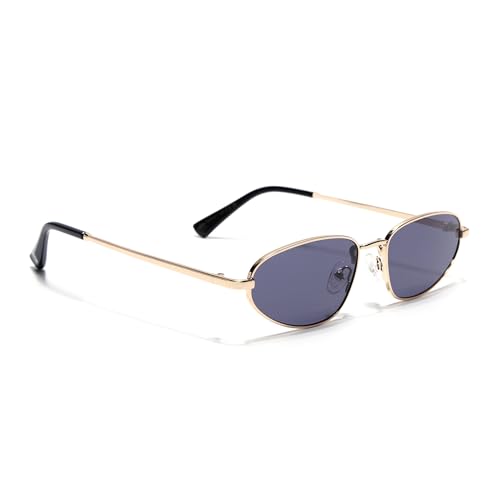 Image of Voyage UV Protected Oval Sunglasses for Men & Women