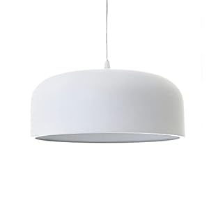 Lussiol 250473 Suspensions d’éclairage intérieur, Métal, White