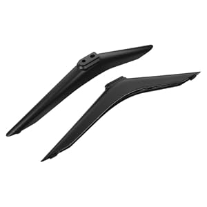 Kisangel 1 Paire de Supports de Fixation pour téléviseur, Pieds de Rechange compatibles avec Les téléviseurs à écran Plat de 32/43/49/50/55/65 Pouces. Usage Domestique.