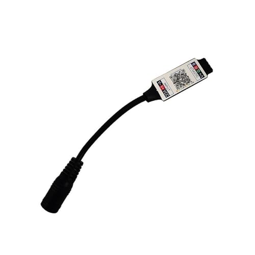 Mini controller LED controller mobile phone control dimmer LED dimmer(WM-BT004ARGBminiBluetoothblackDC)