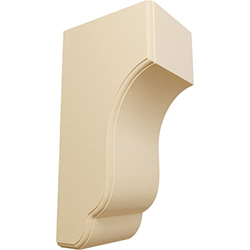 Ekena Millwork COR05X07X14CPMA Capistrano Mission Wood Corbels, 5 3/4"W x 7"D x 14"H, Maple