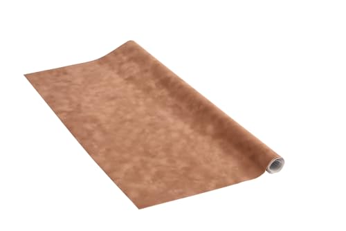 Venilia Lámina adhesiva, Terciopelo Velvet Beige caramelo, 45cm x 1m, Espesor 140μ, Vinilo autoadhesivo para muebles o cocina, decorativas papel pintado pared, PVC sin ftalatos, Fabricado en UE