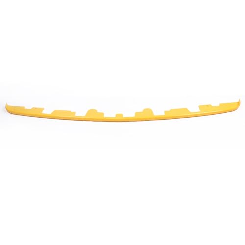 IKON MOTORSPORTS, Front Lip Protector Compatible with 2018-2023 Dodge Challenger Wide Body Hellcat Demon Red Eye, Factory Style Front Lip Edge Splitter Guard Protector ABS #JRM, PRM Redline Pearl