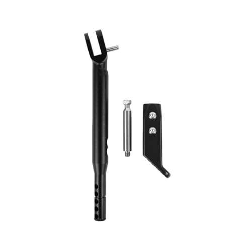 Béquille latérale réglable Z400 en aluminium avec socle large de stationnement