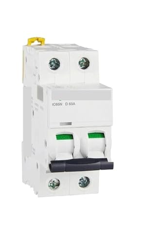 Air Switch 1/2/3/4P Miniature Circuit Breaker iC65N C Household 2/3/4/6/10/16/20/25/32/40/50/60/63a Air Switch Ac(4P,6A)