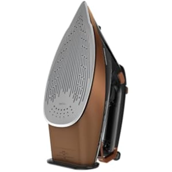 GRUNDIG SI 8050 — паровой утюг, 3000 Вт, датчик движения SteamSense, мощность пара 280 г/мин, датчик движения SteamSense, керамическое покрытие, автоматическая очистка от накипи, система Drip Stop; черный/коричневый