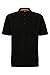 Produktbild BOSS Herren Petempesto Relaxed-Fit Poloshirt aus Baumwoll-Mix mit Waffelstruktur Schwarz XL