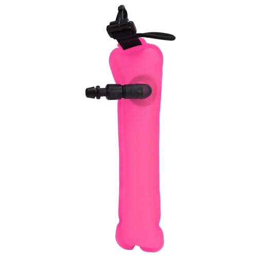 Mini Diving SMB Marker Buoy Waterproof High Visibility Diving Buoy for Underwater Activities (Fluorescent Orange)