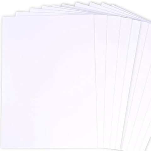 BCreativetolearn A4 White Card 50 Sheets Cover