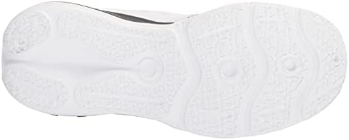 Under Armour Men's Pre-School Vantage Knit Running Shoe, White (101)/White, 13 | Image 3
