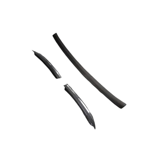 Three Piece Body Kit Compatible with Ferrari 812 Superfast N Style Dry Carbon Fiber Rear Spoiler