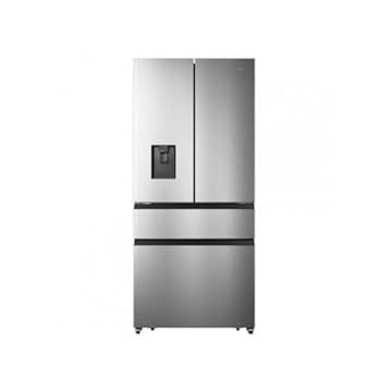 Hisense RF540N4WIE - Frigorifero Americano, 302 Litri, Classe E, No Frost, Inox