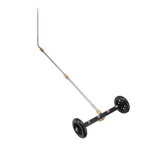 Jeanoko Under Car Washer Black 16in with 1/4in Interface Undercarriage Cleaner for Truck Neat