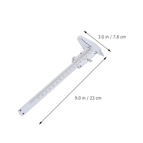 Calibrador Vernier de Acero Carbono con Tornillo de Bloqueo miniatura 5