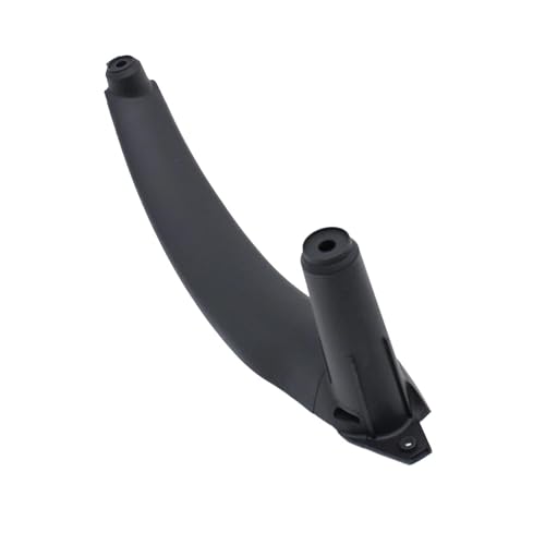 WEFOLCC Reemplazo la moldura del panel la cubierta interior la manija del tirador la puerta para X5 X6 E70 E71 E72 2007-2013 Interior del pasajero (Left Black)