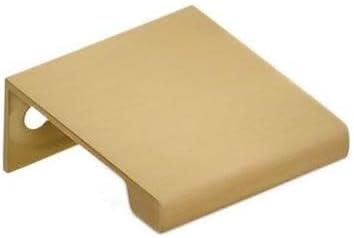 Emtek 87160US4 Emtek 87160 Edge 1 Inch Center to Center Finger Cabinet Pull