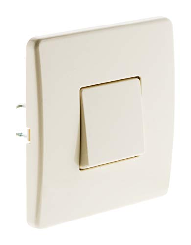 Zenitech - Pulsador con tornillos y garras - Blanco - Vega 2