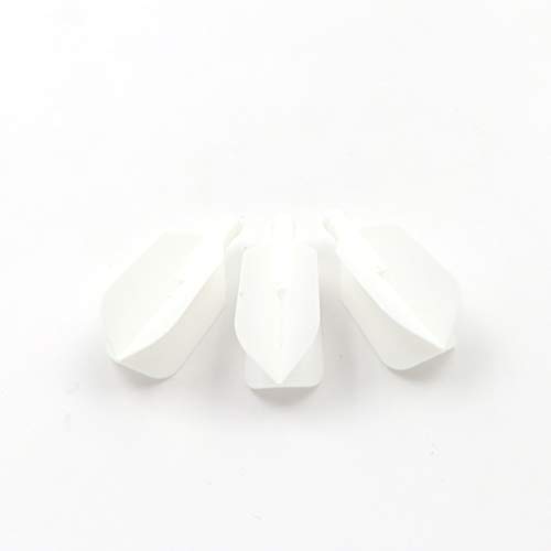 Black Scorpion CUESOUL TERO AK4 Dart Flights Slim with 7 Colors,Set of 3 pcs (White) - Thumbnail 4