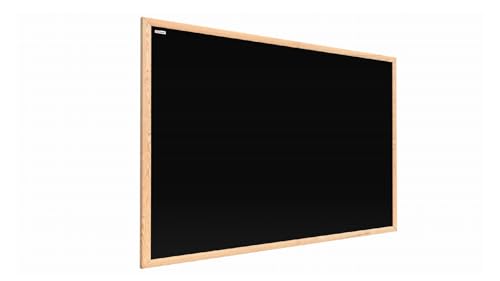 ALLboards Kreidetafel mit schwarzem lackiertem Holzrahmen...