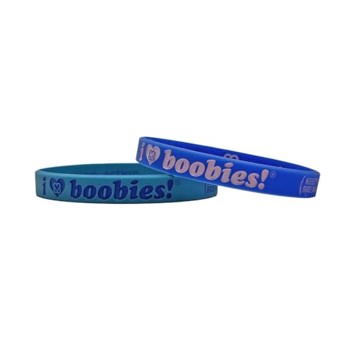 Keep A Breast The i love boobies! Blue Dream Bracelet Pack