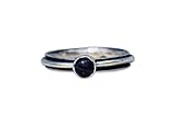 bague cabochon améthyste ronde