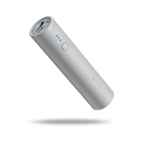 S03 Portable Charger, 2-Port (Usb-C In&Out) 5000Mah Power Bank Fast Charging, External Battery Pack With Flashlight, Compatible With Iphone 14/13/12/11 Series, Samsung, Airpods, And More (Grey) #TOP29