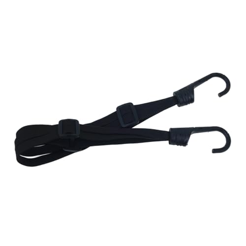 ABOOFAN Elastic Helmet Luggage Strap 2 Steel Hooks Retractable for Suitcases Bikes Motorcycles